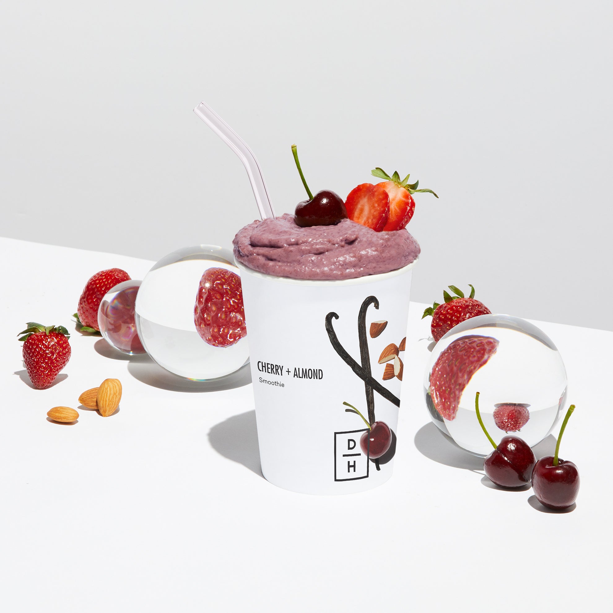 Daily Harvest Cherry + Almond Smoothie