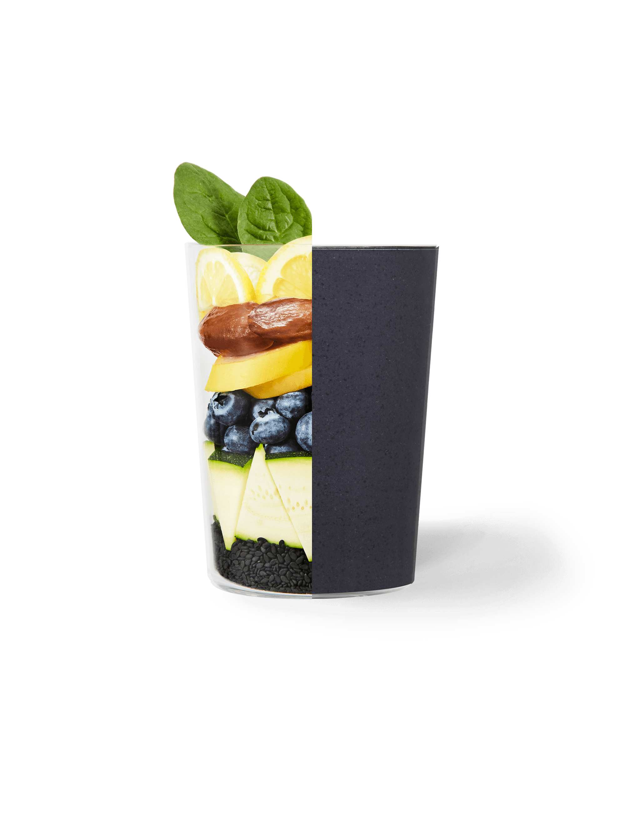 Daily Harvest Black Sesame + Banana Smoothie