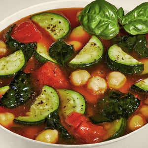 Tomato + Zucchini Minestrone